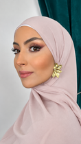 Carica l'immagine nel visualizzatore della galleria, Premium Slim Hijab Cipria Rosata
