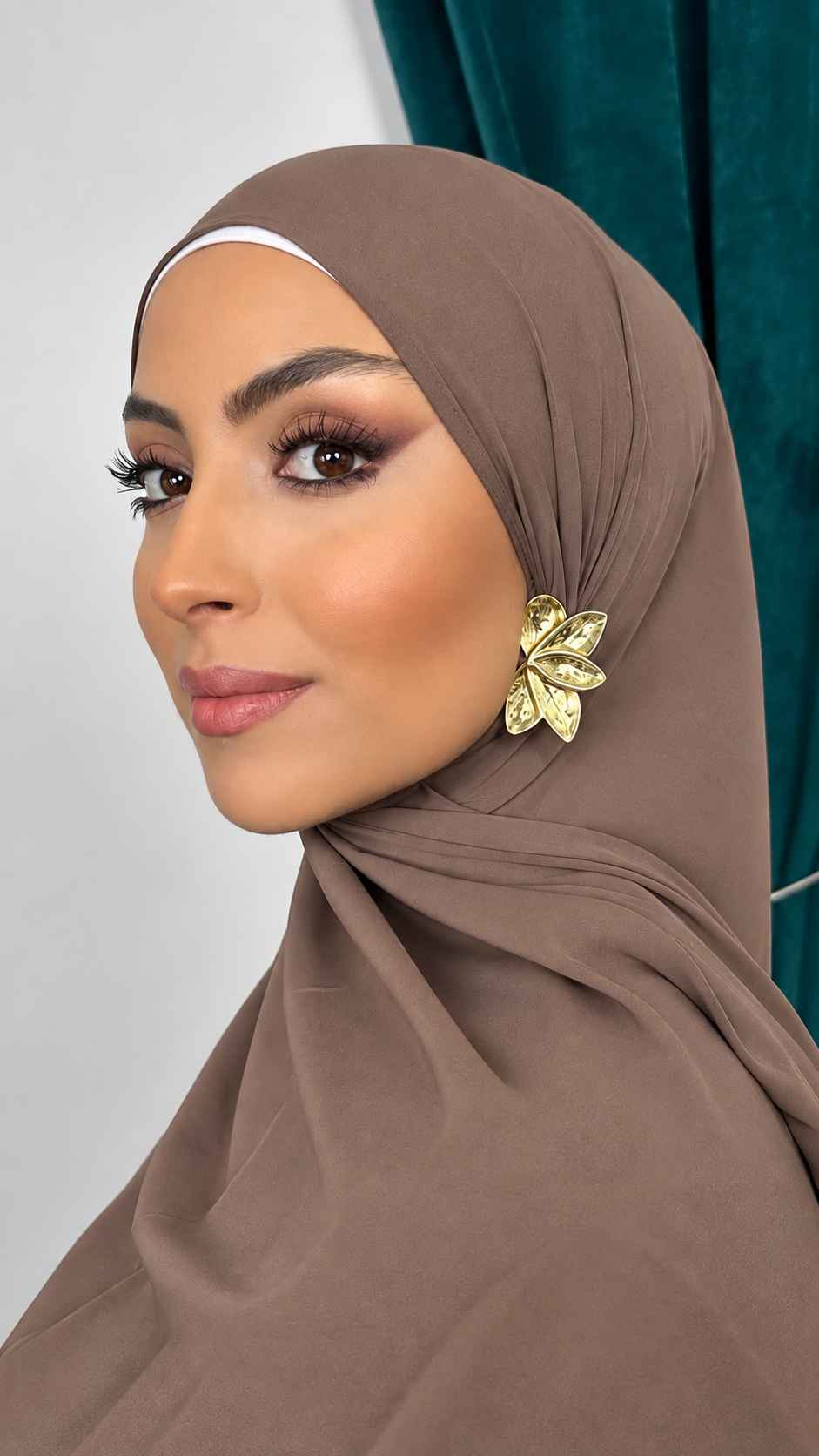 Premium Slim Hijab Tiramisu Cream