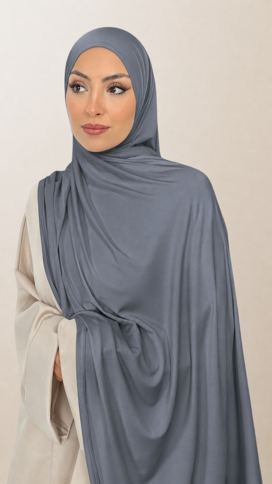 Bamboo Hijab Grigio Scuro