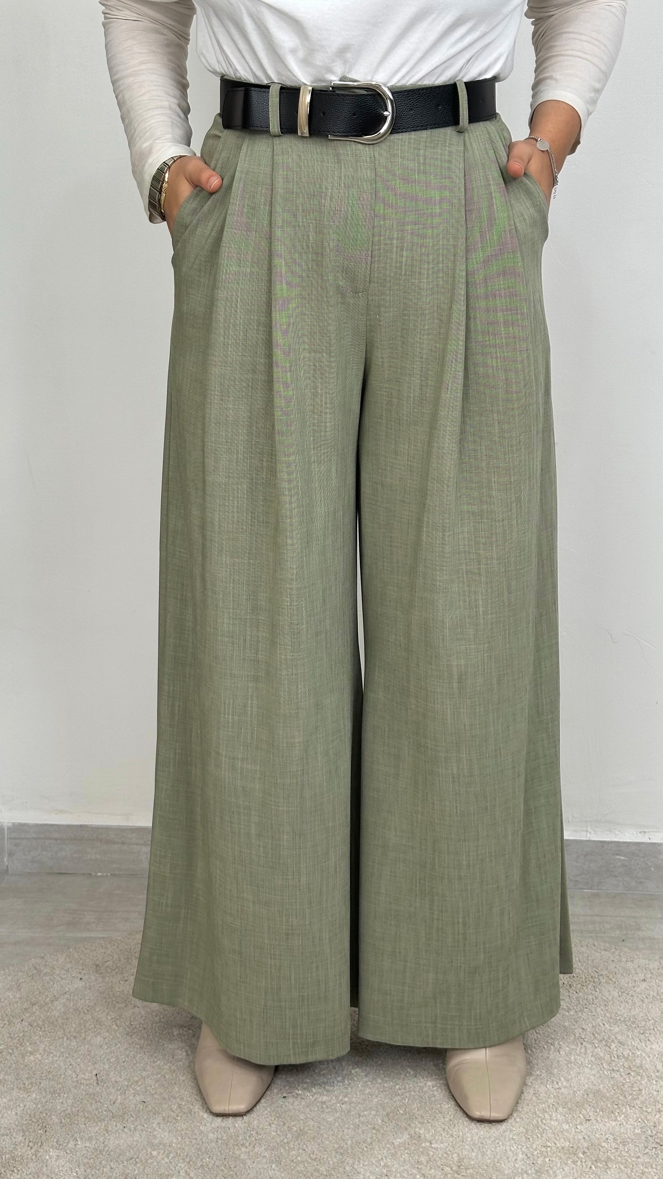 Pantaloni Classic Verde