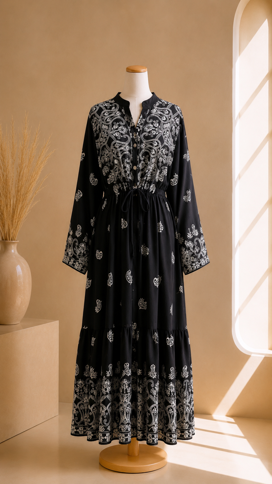 Abito Royal Paisley Nero