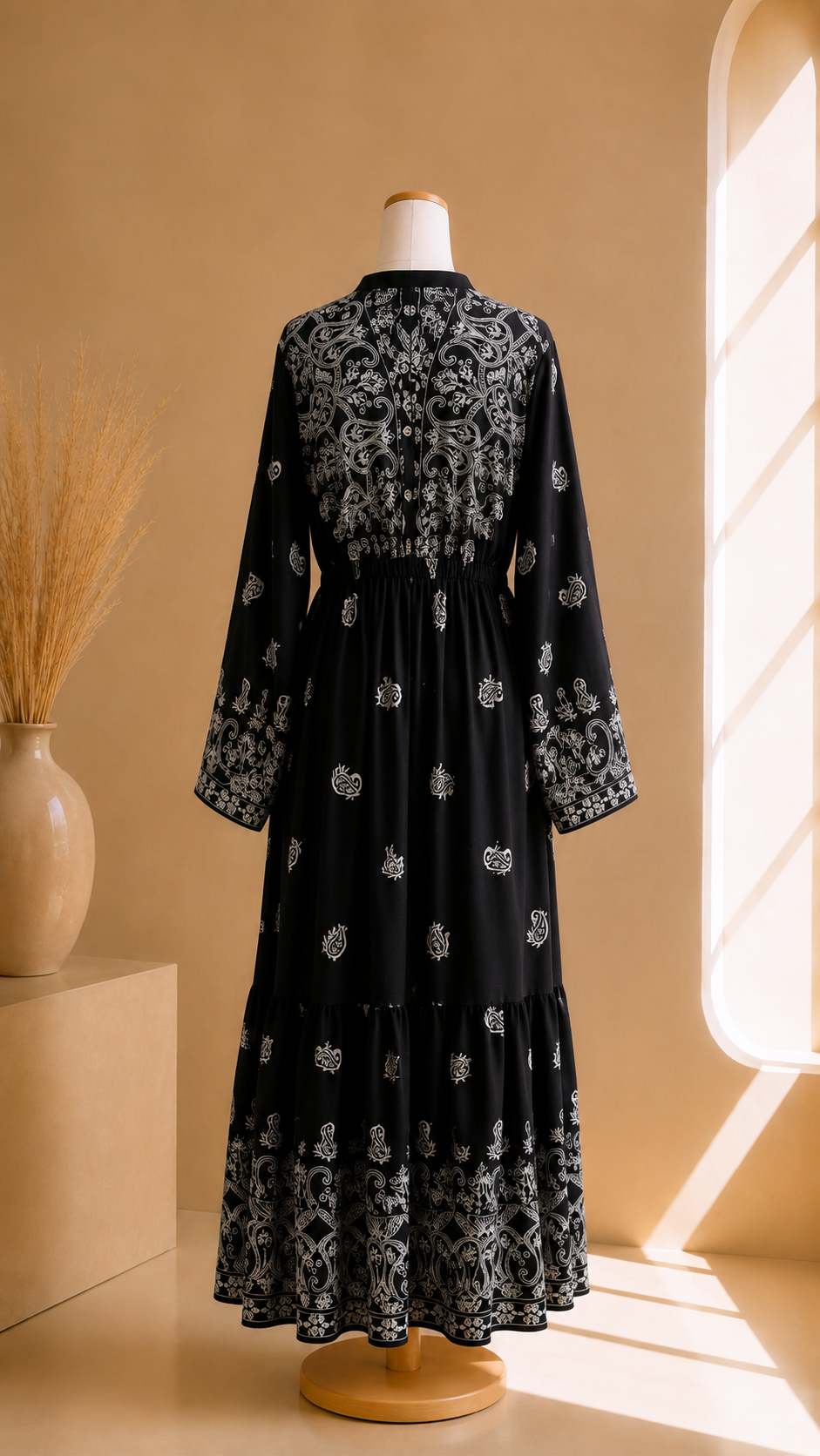 Abito Royal Paisley Nero