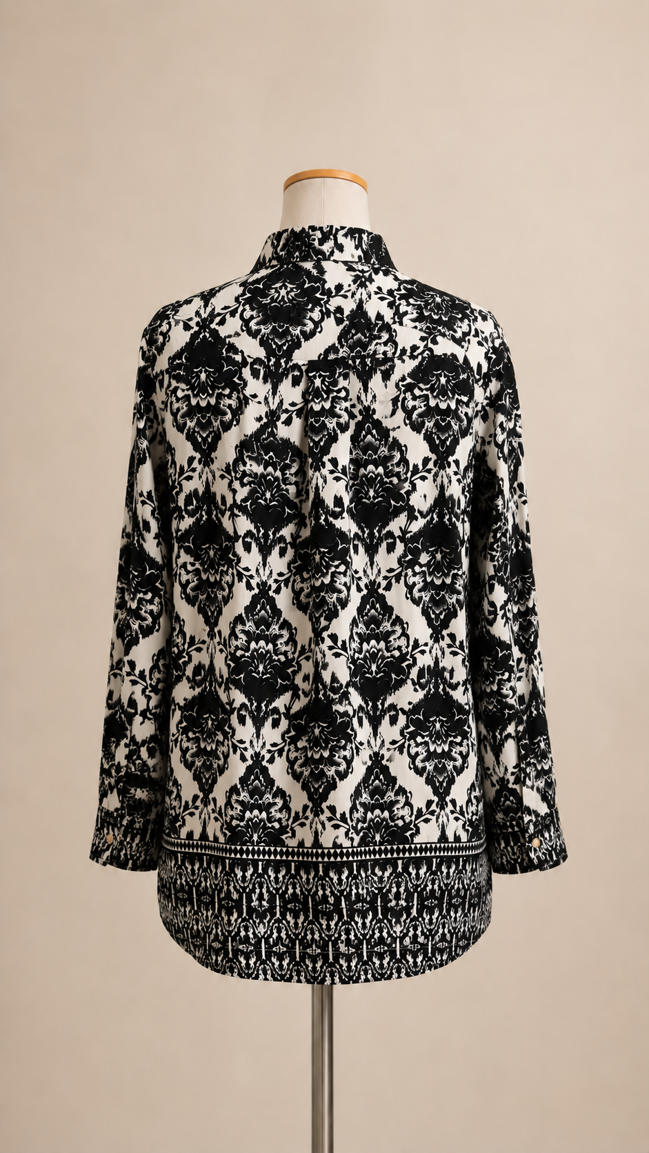 Camicia Arabesque Nera