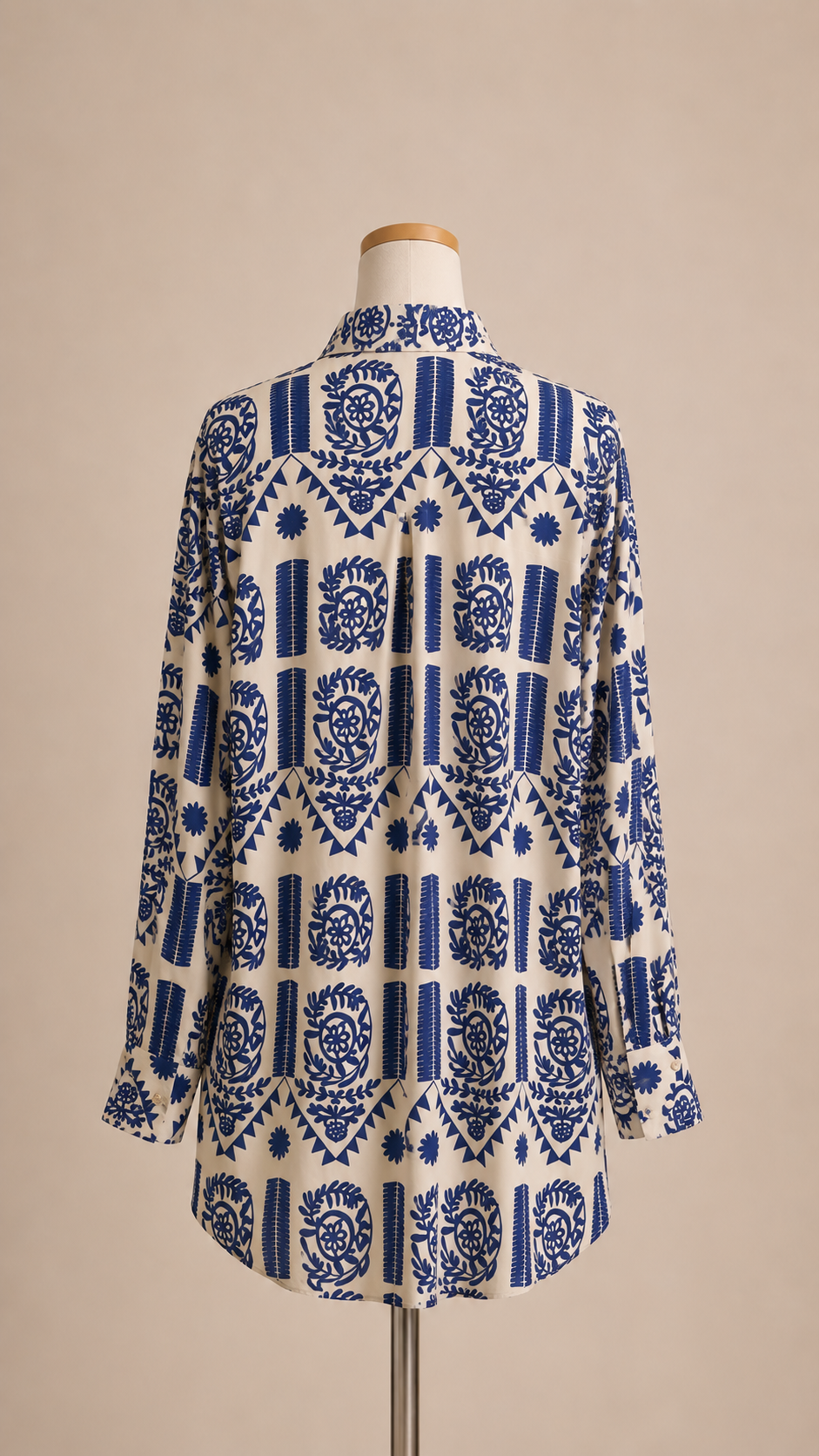 Camicia Virelle Blu Royal