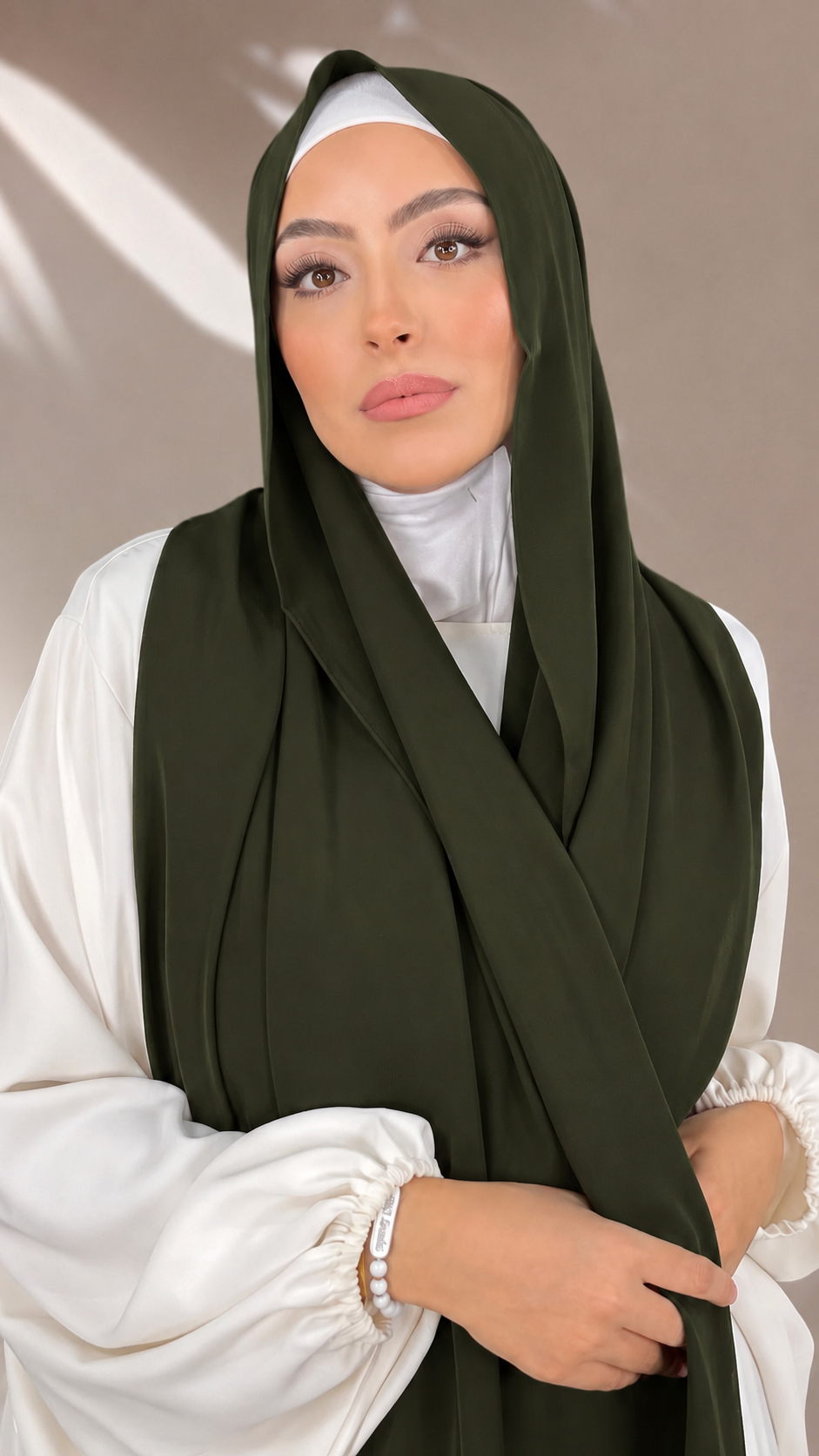 Hijab PREMIUM CHIFFON Hedge green