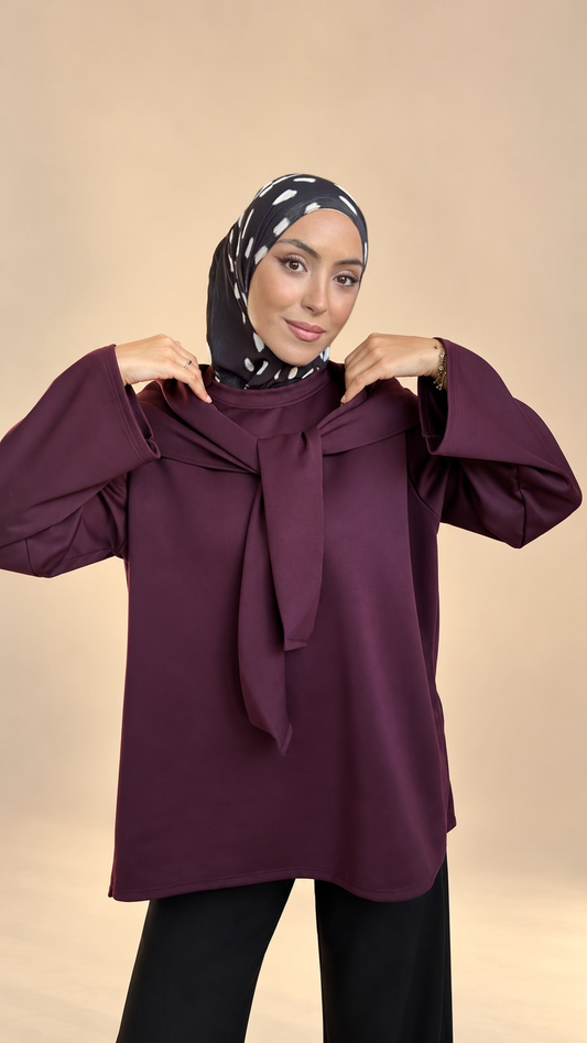 Blusa Scarf