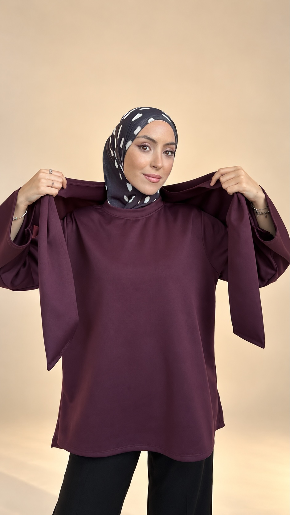 Blusa Scarf