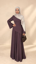 Charger l'image dans la visionneuse de la galerie, Elara Flow Set Burgundi - Hijab Paradise 
