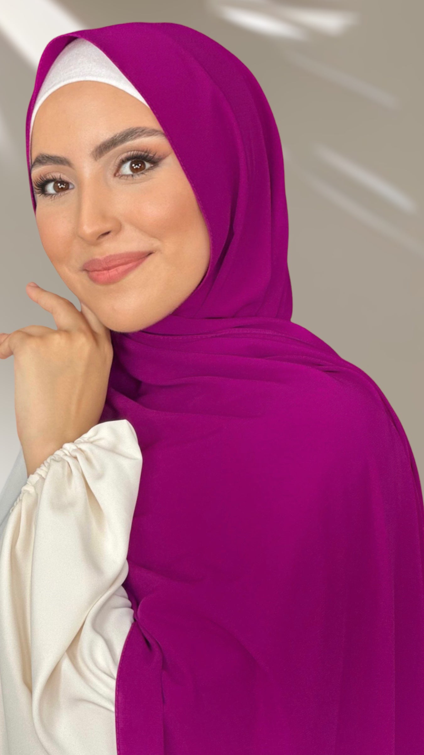 Hijab PREMIUM CHIFFON Vinaccia