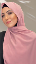 Bild in Galerie-Betrachter laden, Hijab PREMIUM CHIFFON Rosa dolce
