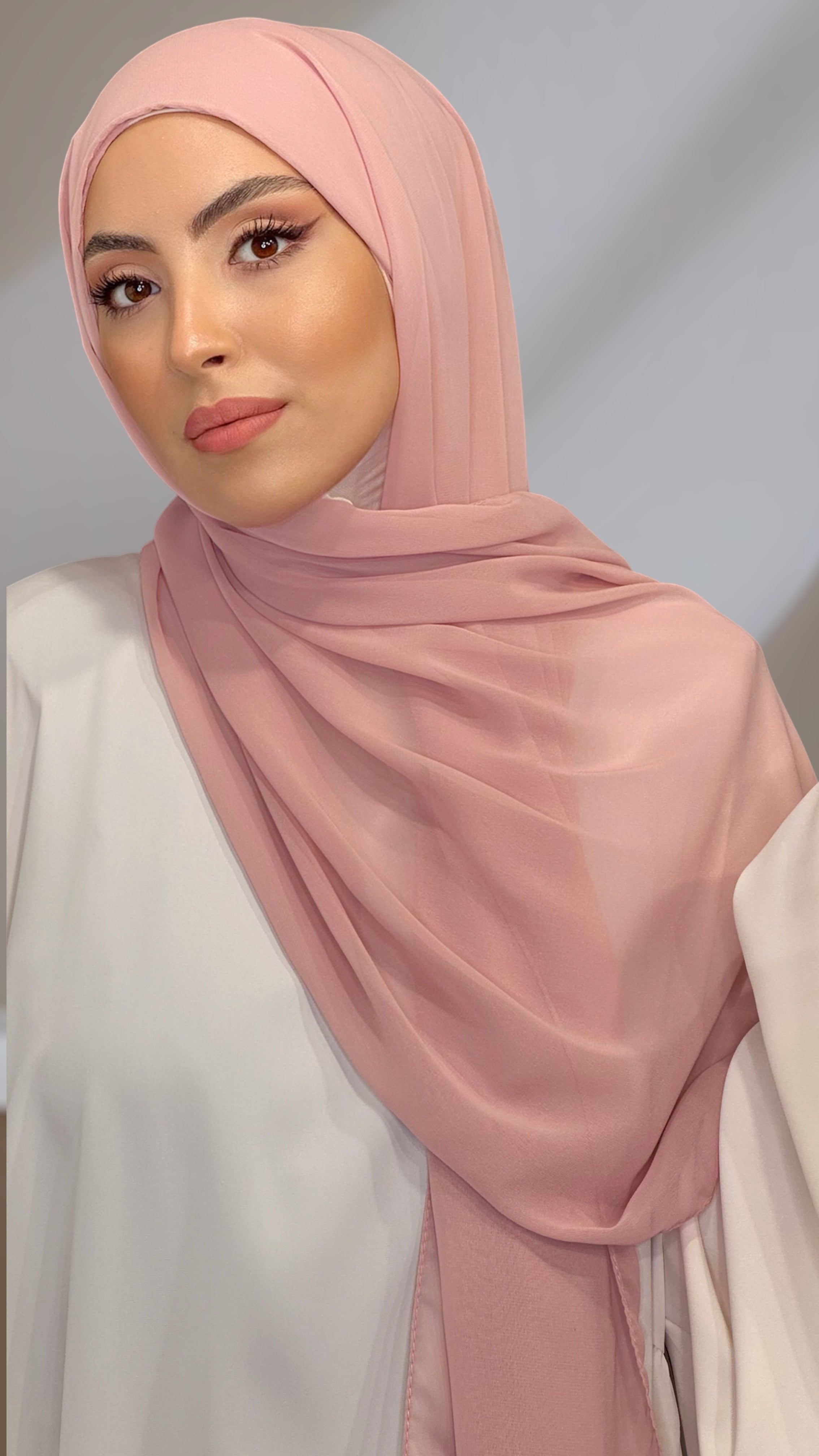 Jilbab rose clair new arrivals