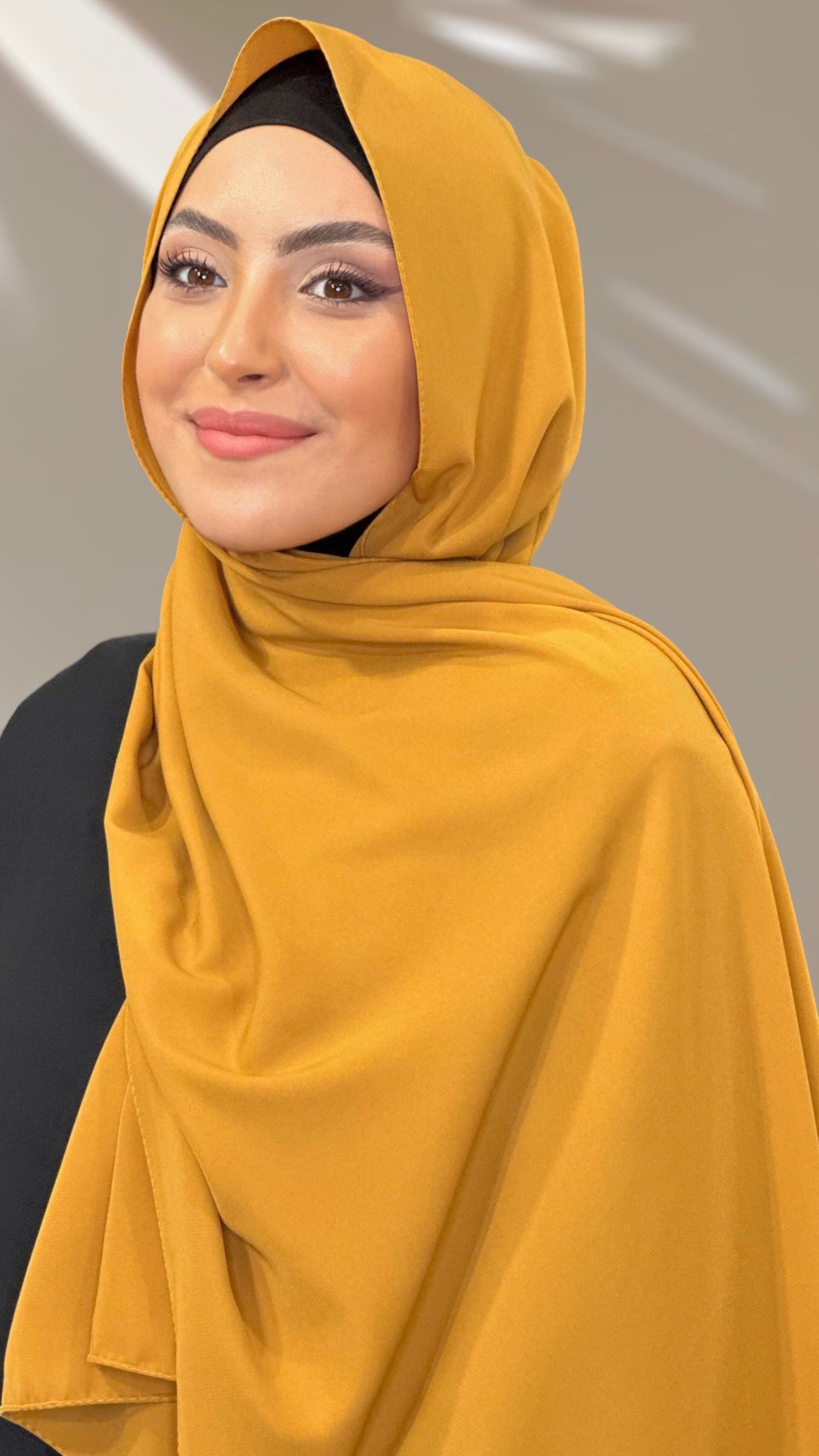 Hijab PREMIUM CHIFFON Mustard