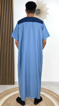 Bild in Galerie-Betrachter laden, Qamis bicolour, abito tradizionale, uomo, lungo

