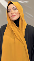 Carica l'immagine nel visualizzatore della galleria, Hijab PREMIUM CHIFFON Senape
