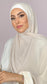 Hijab Chiffon Crepe Beige