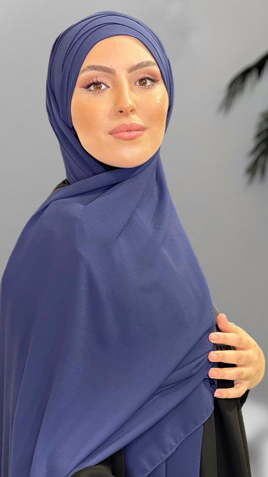 Quick Hijab blu notte