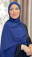 Easy Hijab Blu Notte