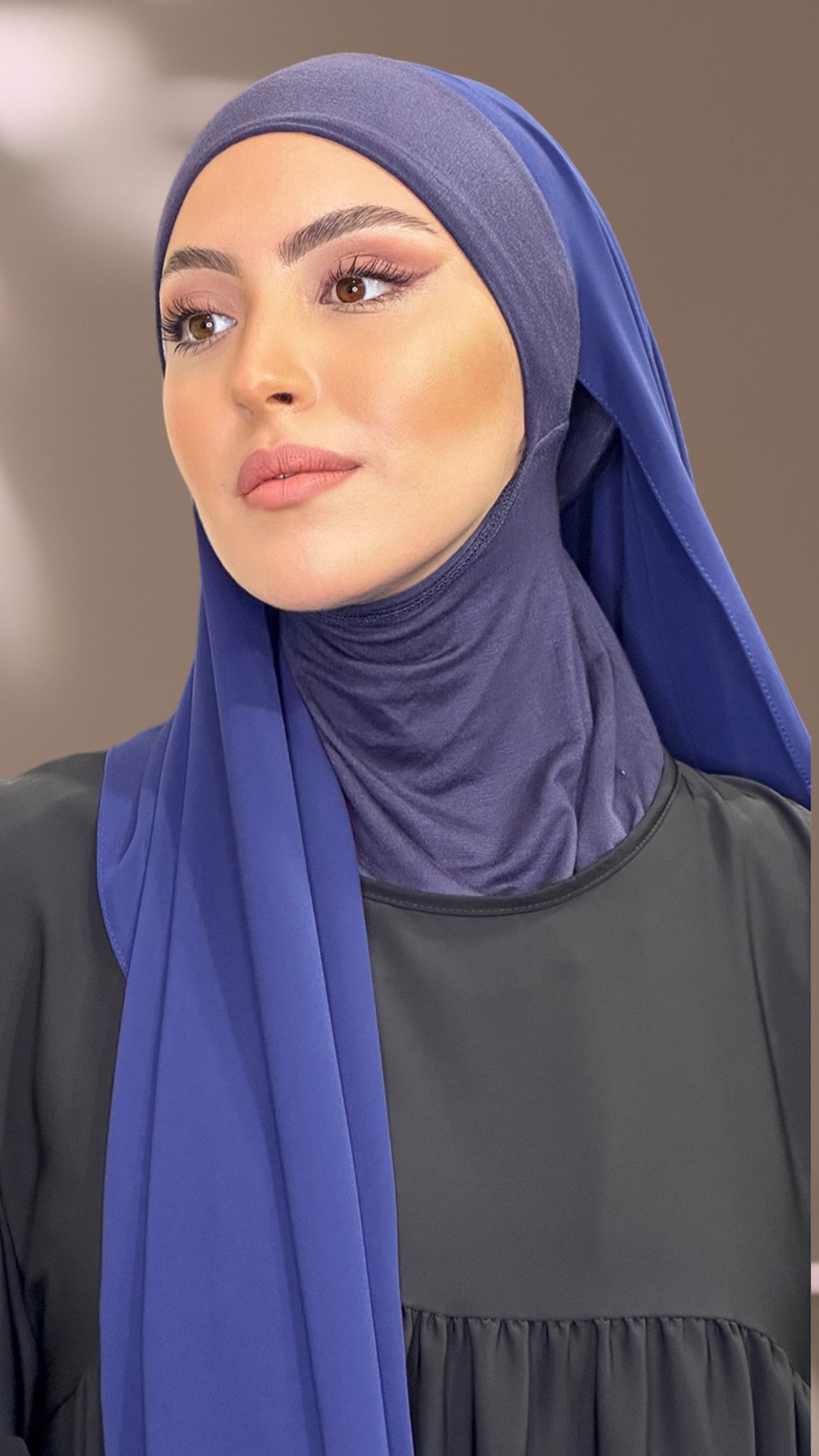 Ninja Hijab blu notte