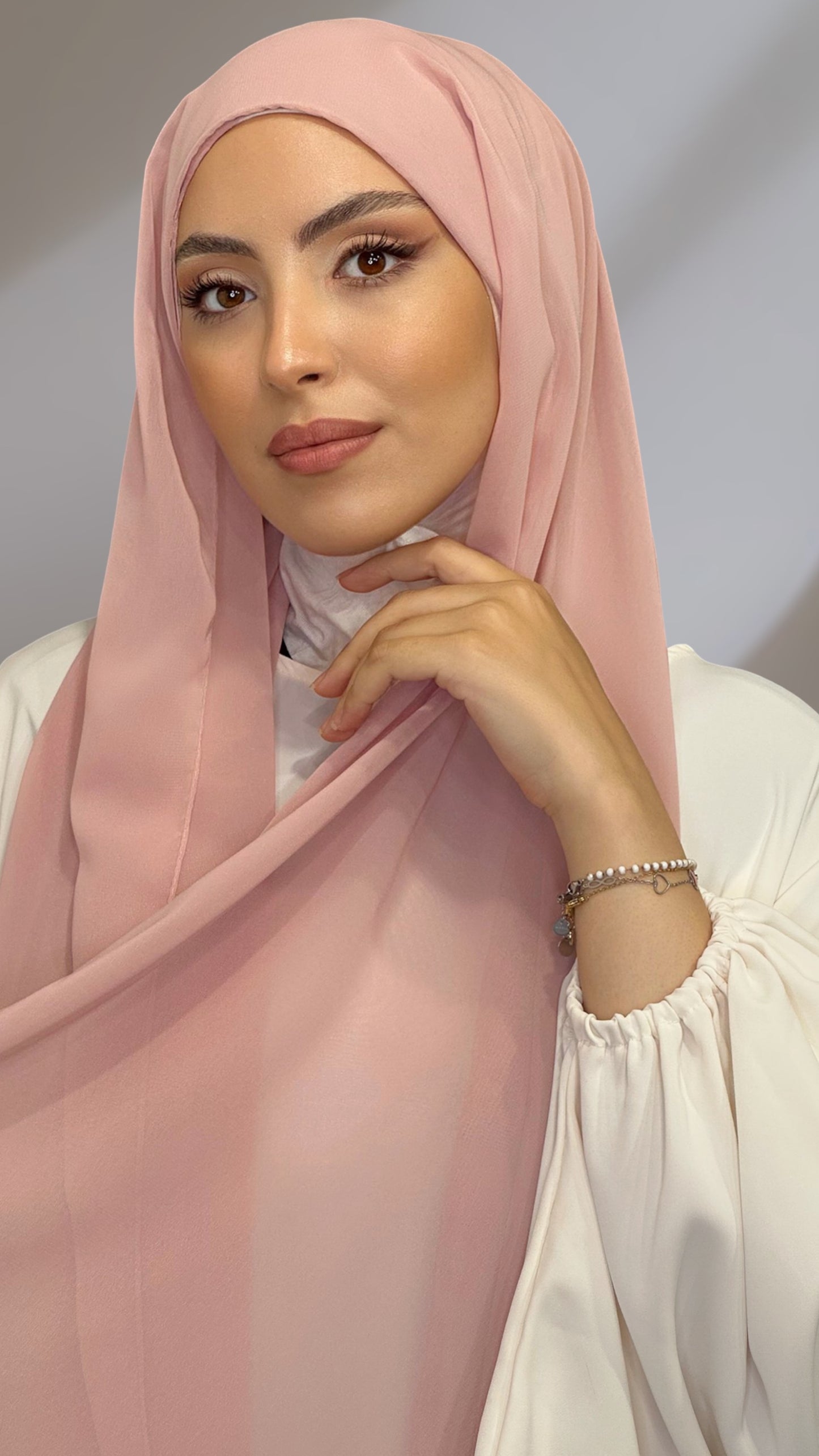 Tube Hijab Rosa Chiaro