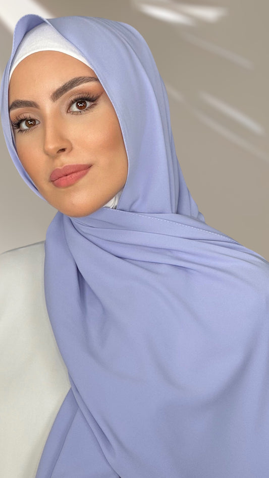Hijab PREMIUM CHIFFON Lavande Claire
