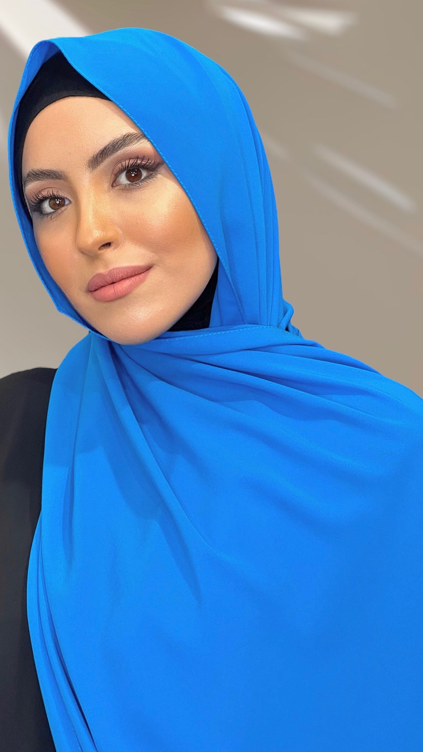 Hijab PREMIUM CHIFFON Royal Blue