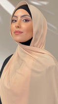 Carica l'immagine nel visualizzatore della galleria, Hijab PREMIUM CHIFFON Pesca Dorato
