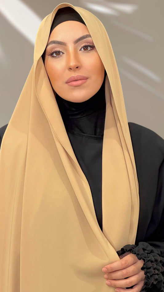 Hijab PREMIUM CHIFFON Sable