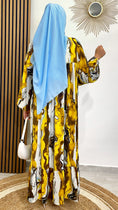 Load image into Gallery viewer, Vestito lungo, vestito arabbeggiante, frange, fantasia, ricamato, Hijab Paradise
