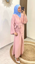 Carica l'immagine nel visualizzatore della galleria, Abito kimono, , fiocco a lato, donna musulmana, Hijab Paradise
