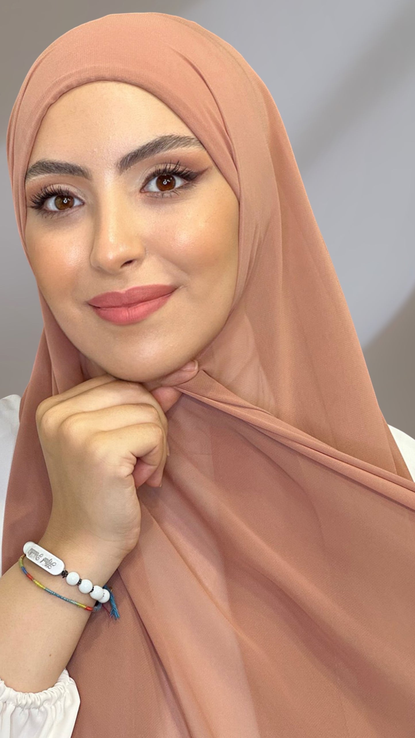 Tube Hijab Sabbia Rosato