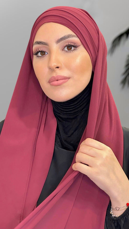 Quick Hijab bordeaux