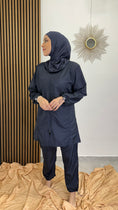 Cargar la imagen en la vista de la galería, Burkini, costume da bagno, donna musulmana, blu, Hijab Paradise
