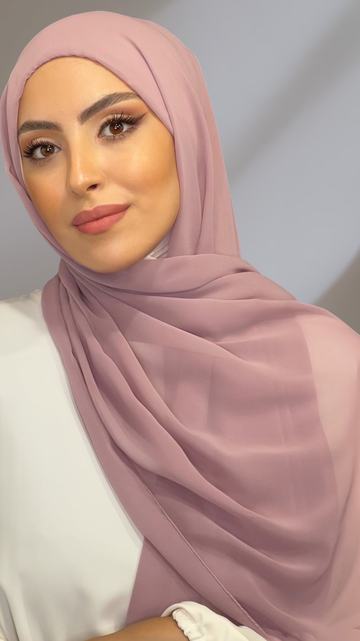 Tube Hijab Malva Chiaro