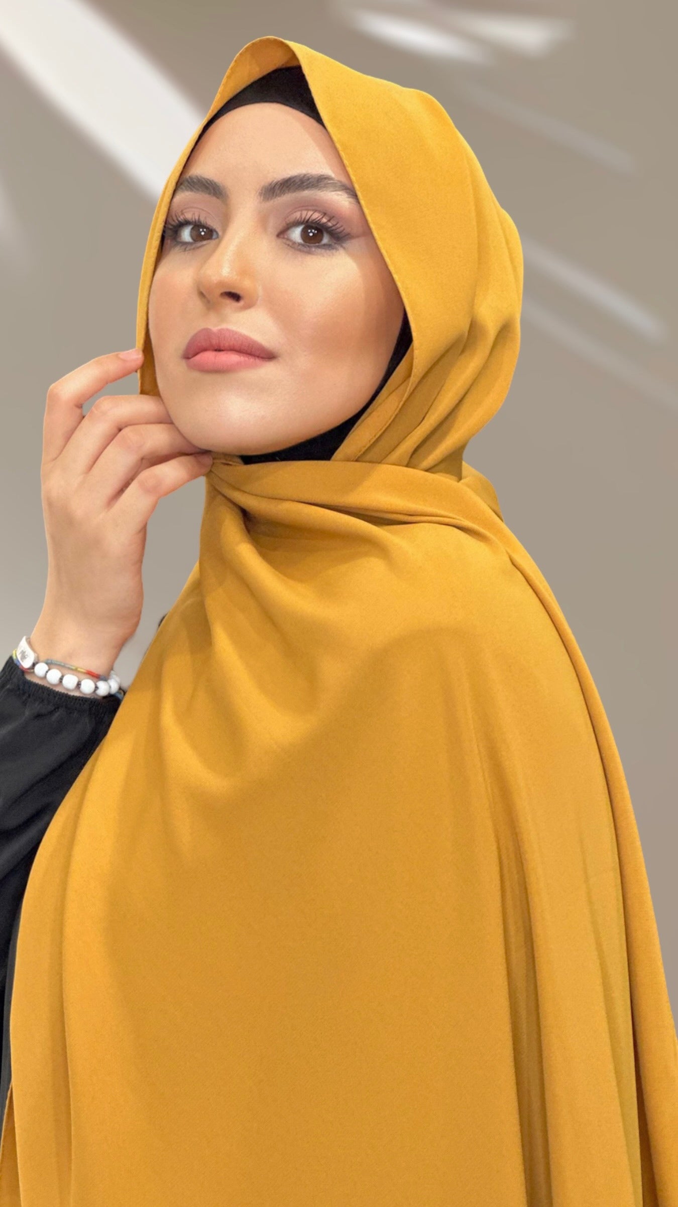 Hijab PREMIUM CHIFFON Mustard