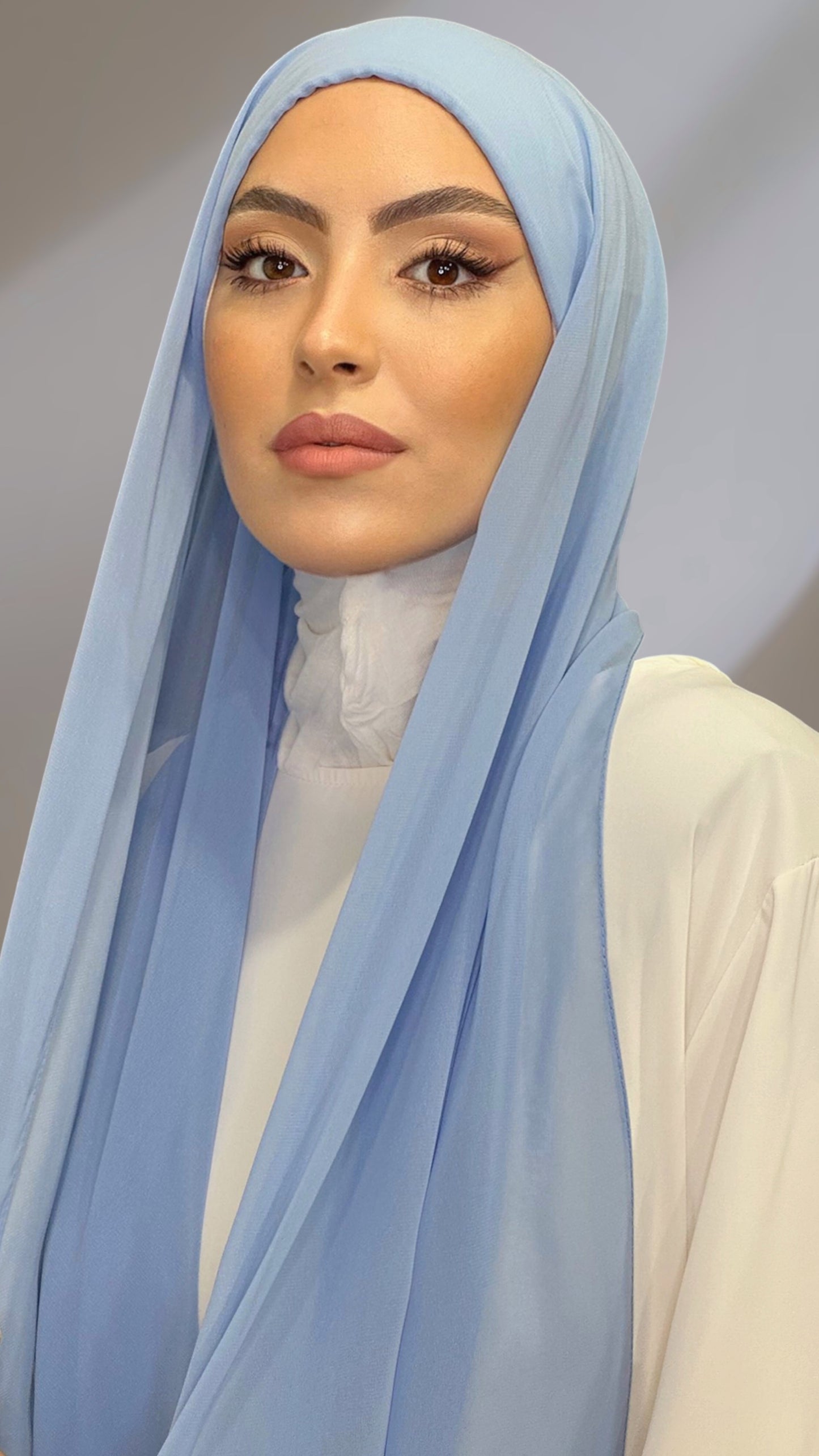 Tube Hijab Azzurro