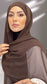 Tube Hijab Marrone