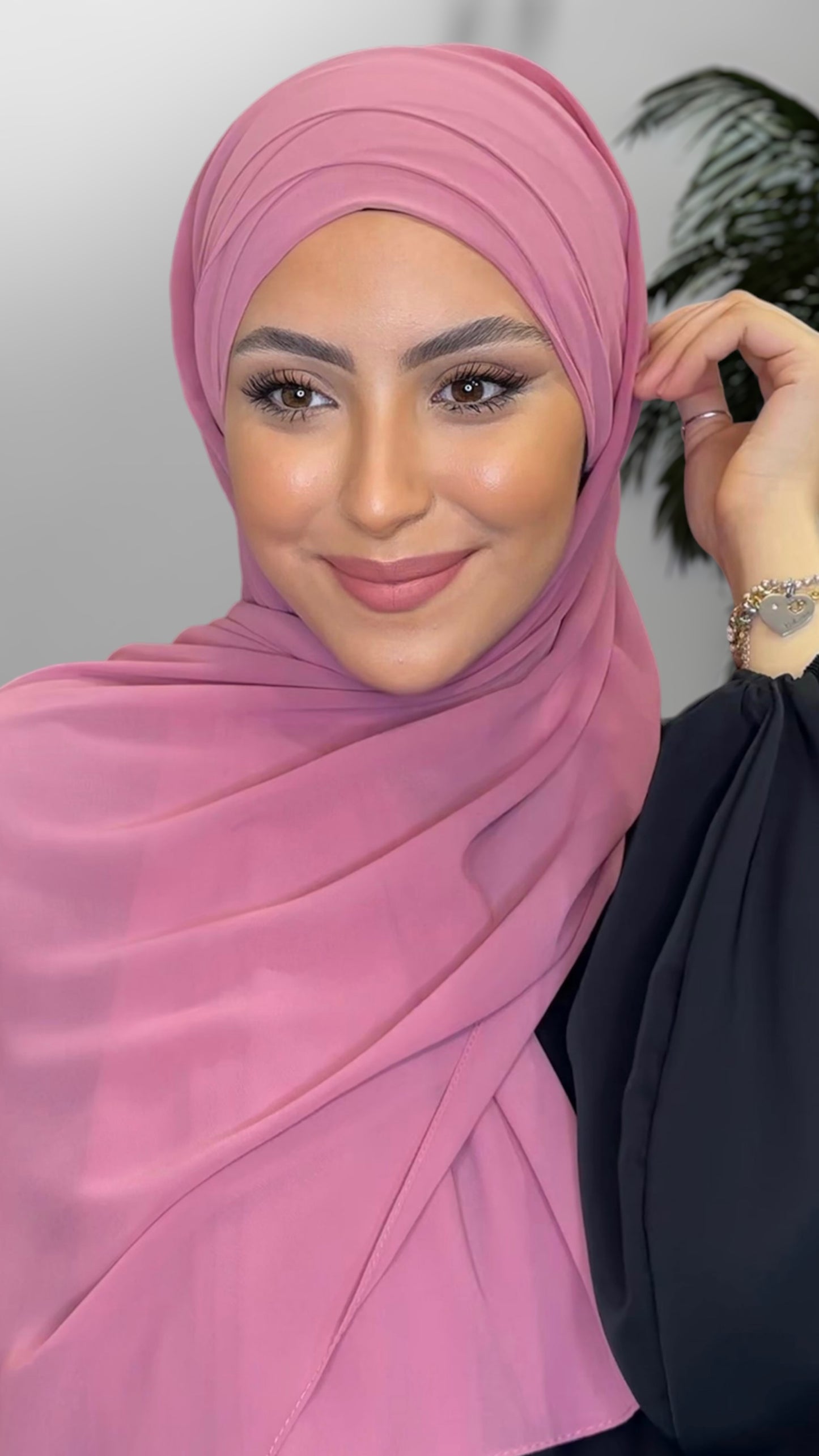 Quick Hijab Lampone chiaro