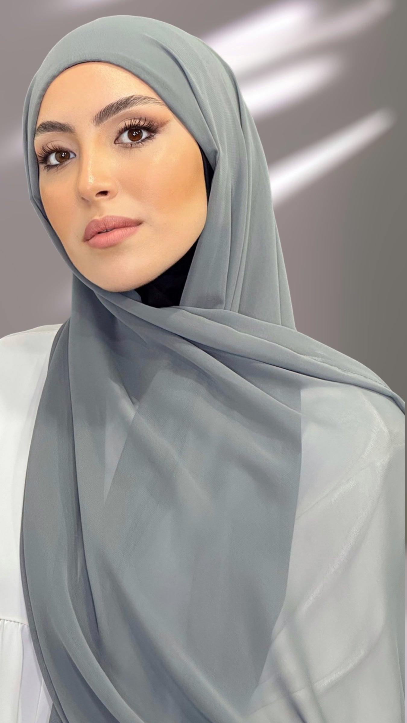 Tube Hijab Grigio