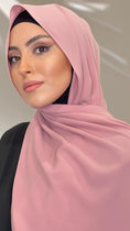Cargar la imagen en la vista de la galería, Hijab PREMIUM CHIFFON Rosa dolce
