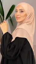 Carica l'immagine nel visualizzatore della galleria, Hijab, chador, velo, turbante, foulard, copricapo, musulmano, islamico, sciarpa, Chiffon Two Layers
