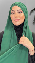 Cargar la imagen en la vista de la galería, Hijab, chador, velo, turbante, foulard, copricapo, musulmano, islamico, sciarpa, Quick Hijab
