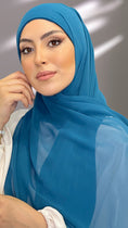 Charger l'image dans la visionneuse de la galerie, Tube Hijab Cyan
