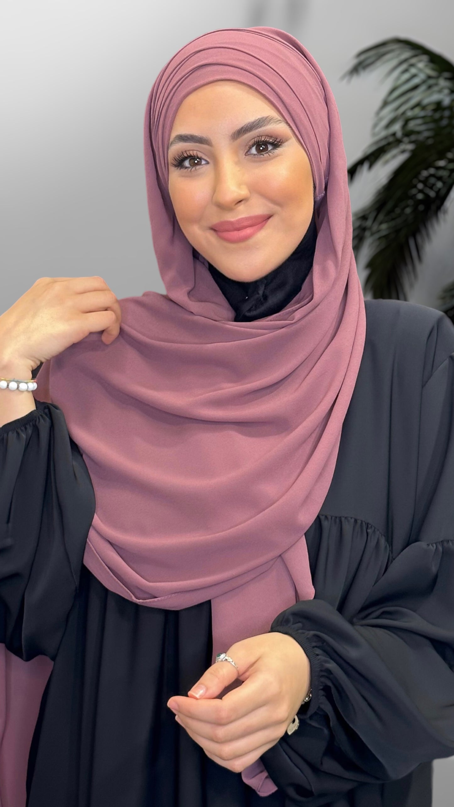 Quick Hijab lampone