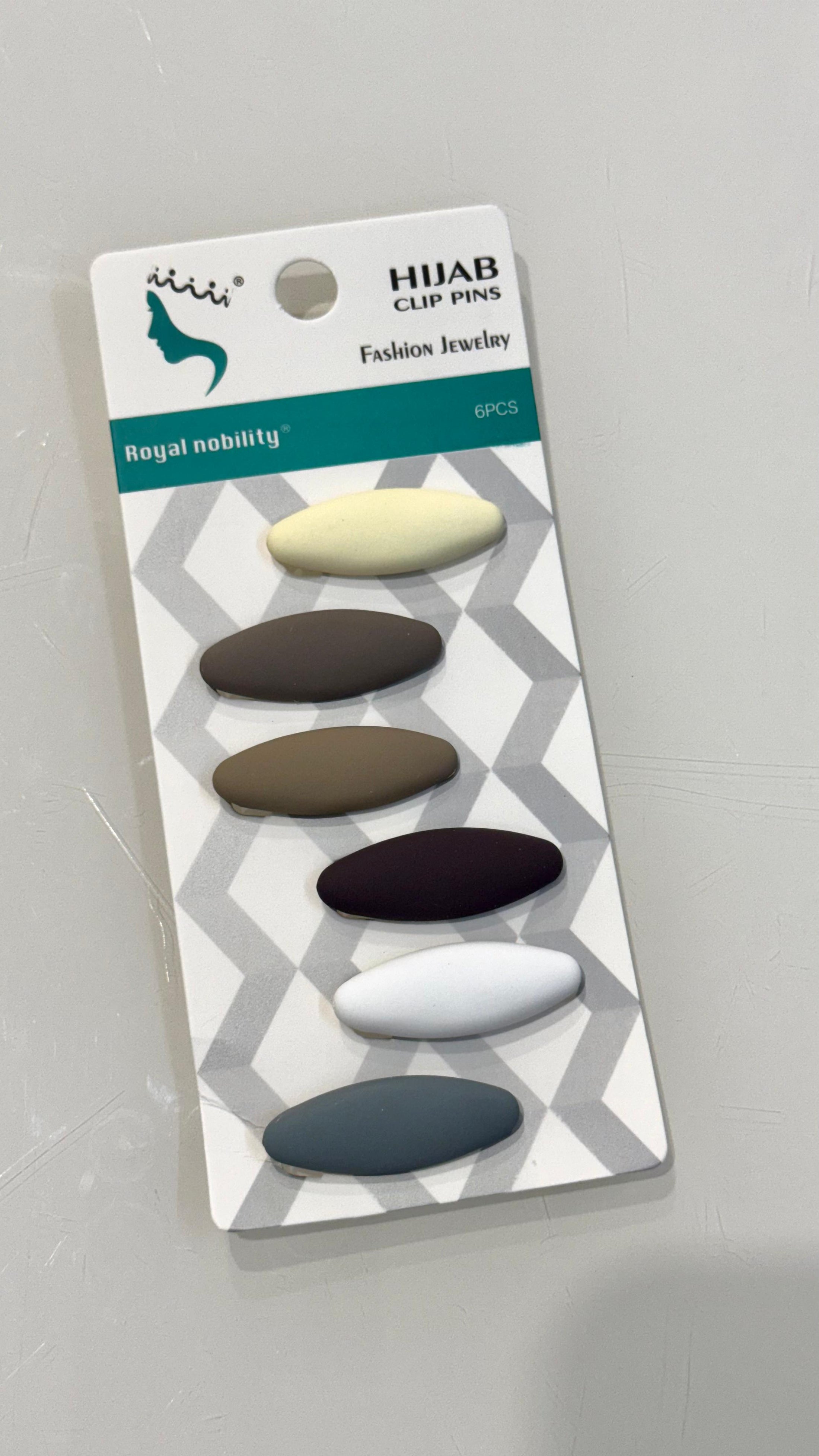 Hijab Clip Pins – Set 6 pezzi