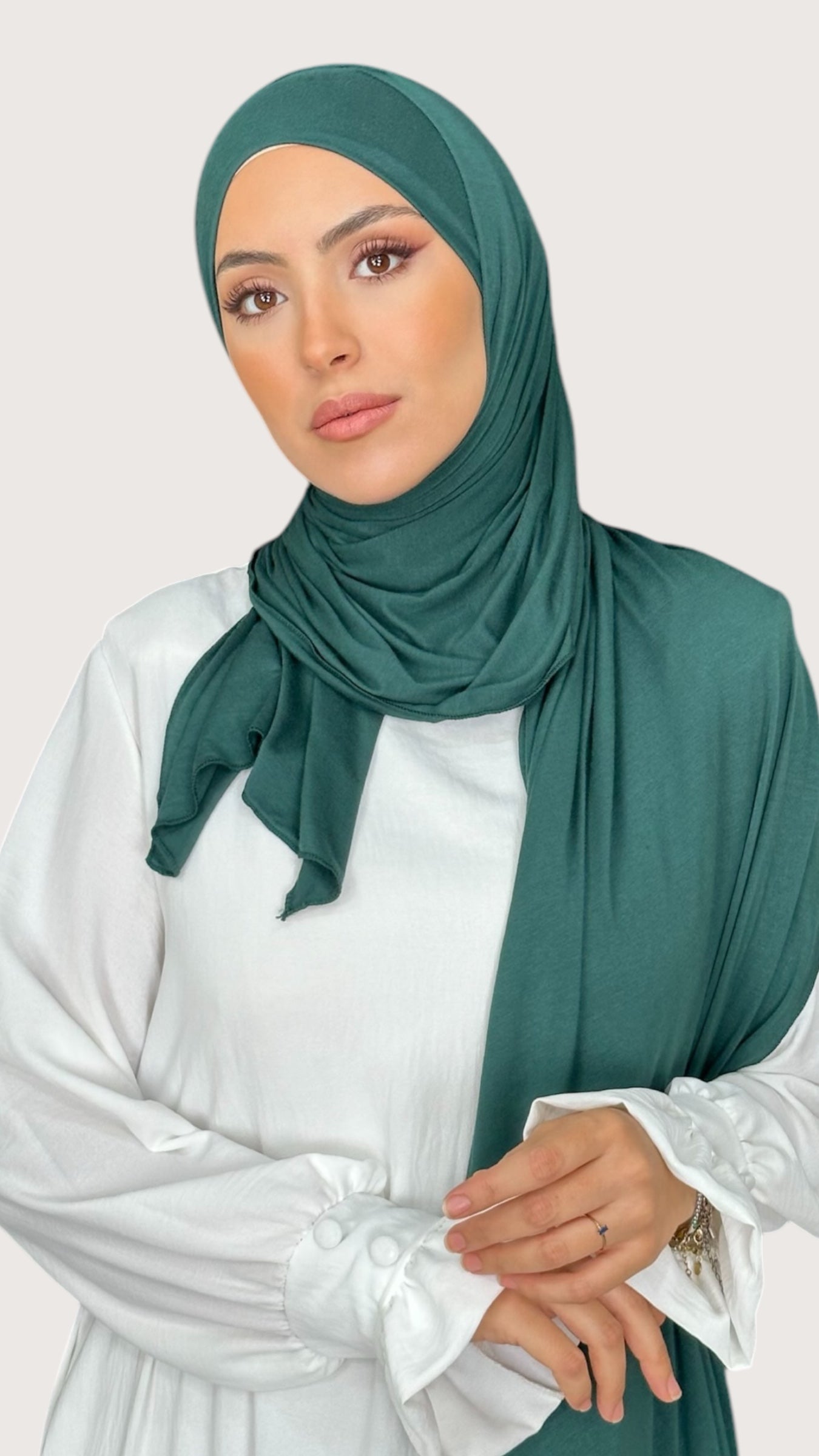 Hijab Pronto viscosa con cuffia