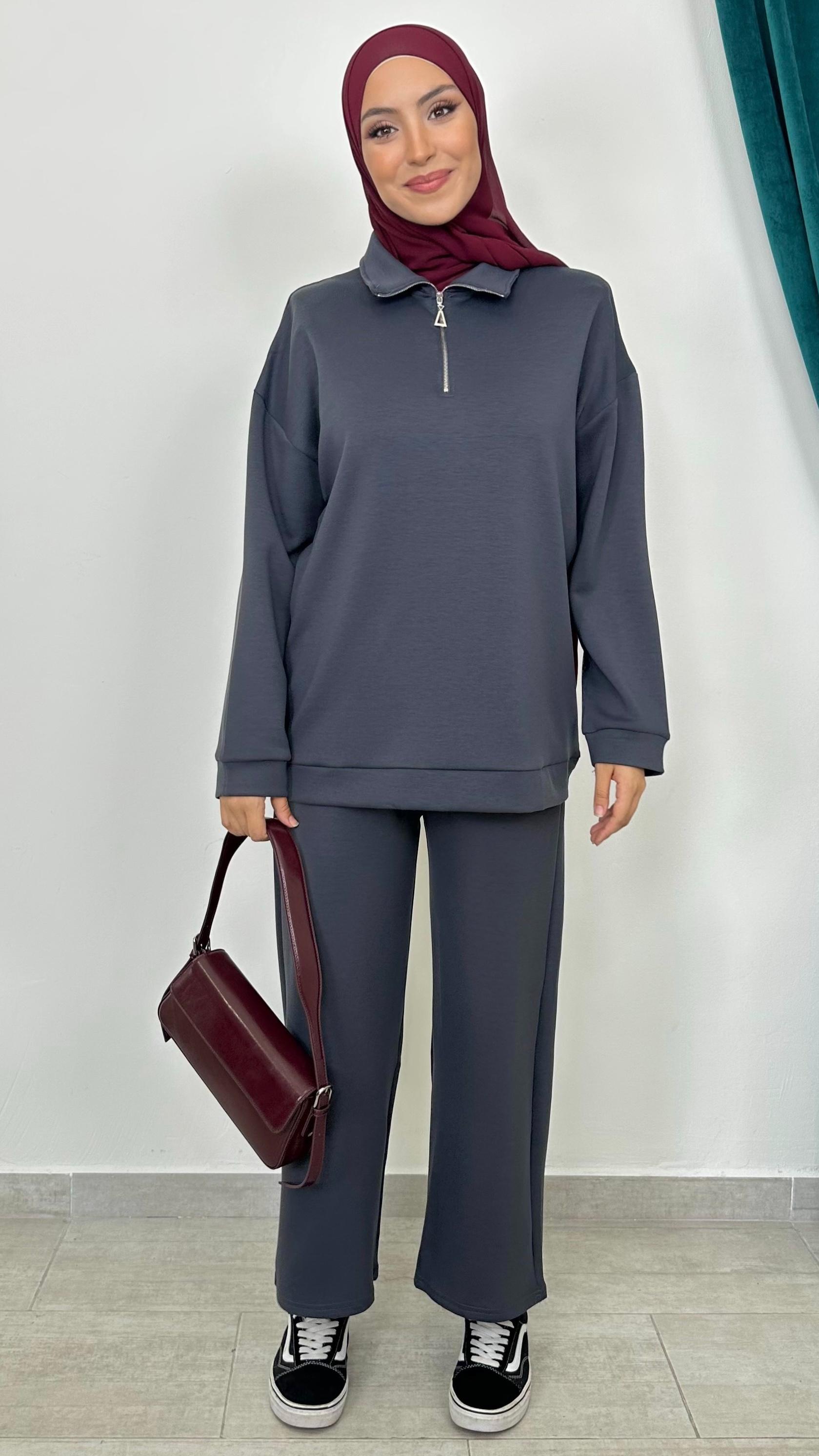 Tuta active zip antracite