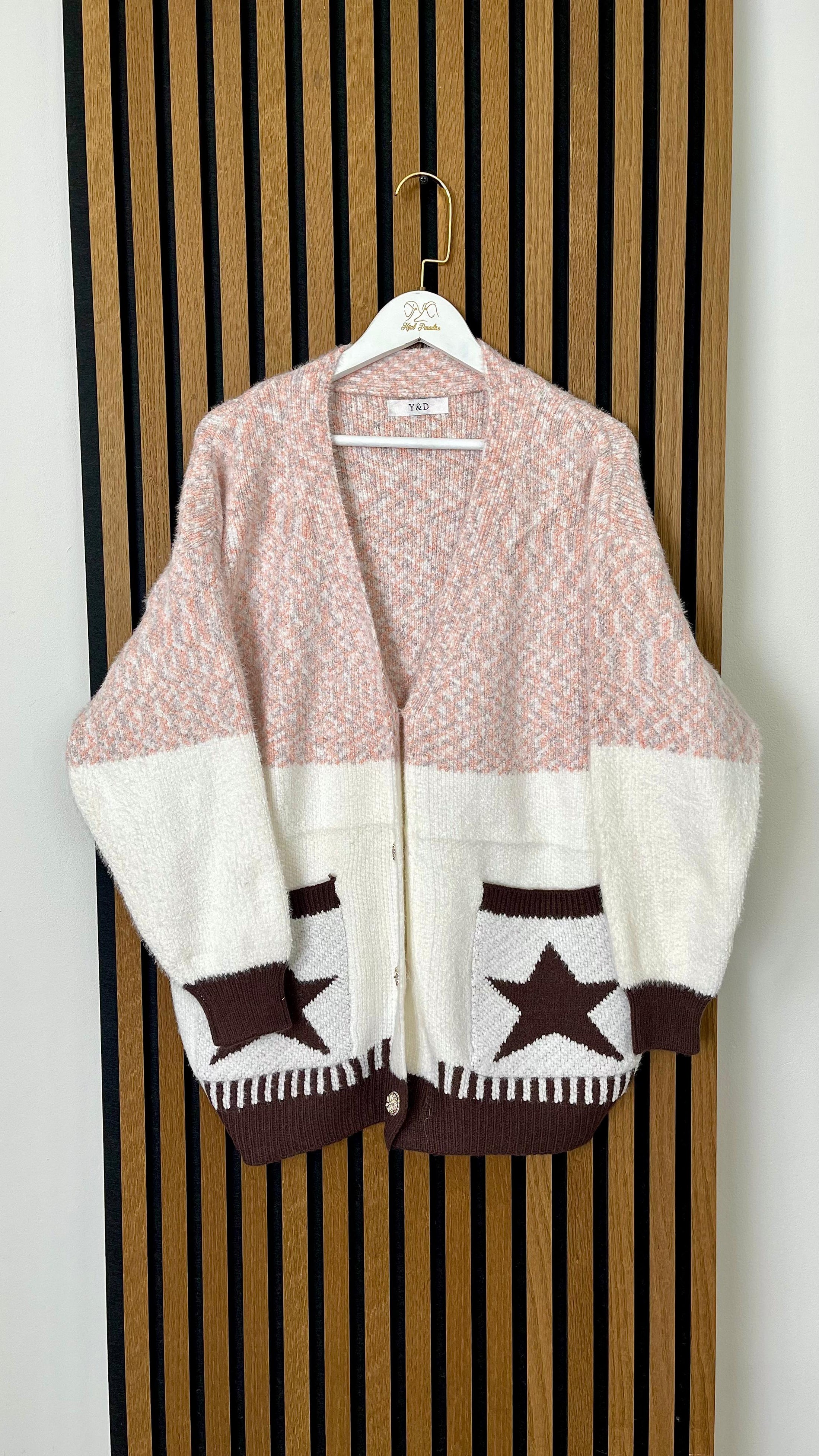 Cardigan Star Cozy Knit