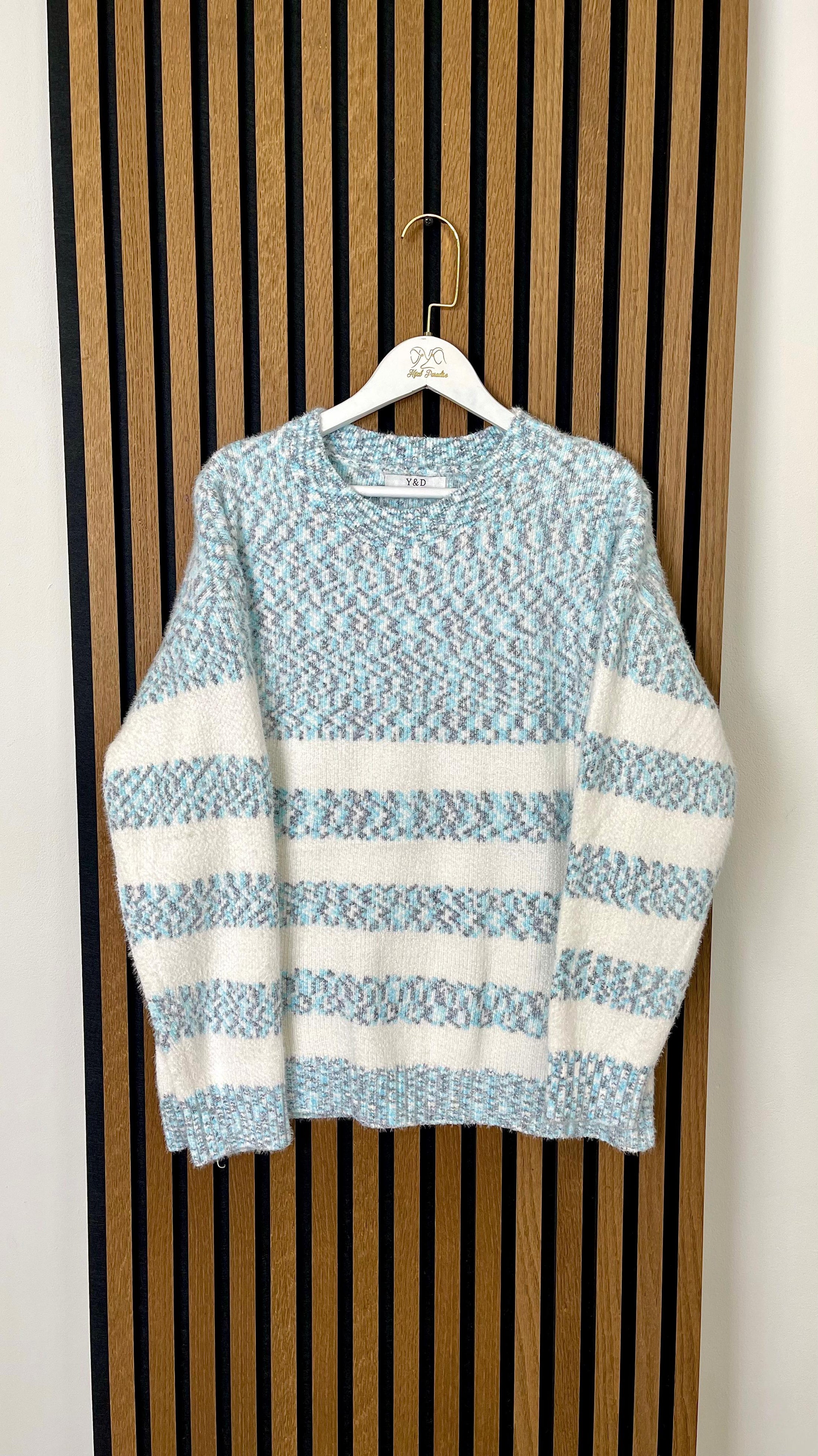 Maglione “Cozy Stripes Knit”