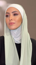 Load image into Gallery viewer, Creamy white Ninja Hijab
