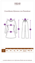 Load image into Gallery viewer, Coordinato Kimono con Pantalone
